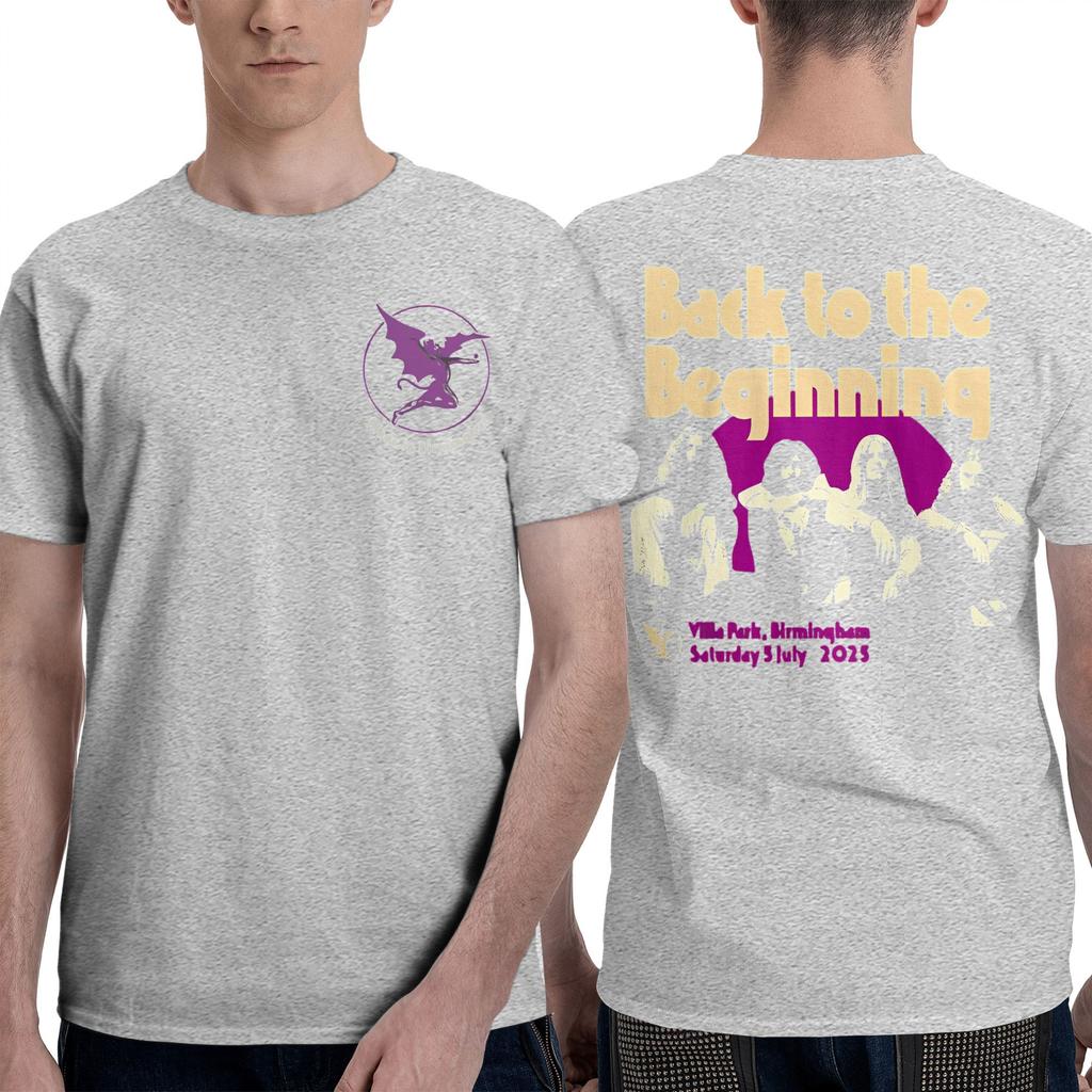 Black Sabbath Zpět na začátek Rocková kapela 2025 Pánské Dámské Tričko Merch Vtipná Trička Tričko 100% Bavlna Dospělý Moto