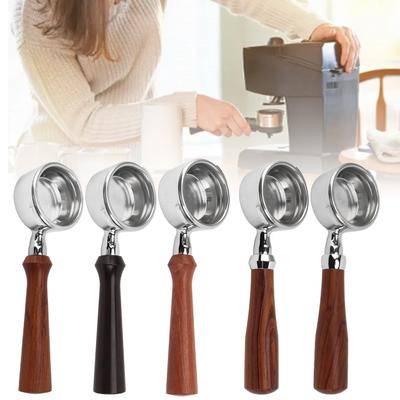 58mm Espresso Bottomless Portafilter Filter Basket Barista Tool Dual Ears Bottomless Portafilter for GAGGIA Coffee Machine