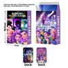 30pcs K-POP Demon Hunters Double Sided Holographic LOMO Cards - HUNTR/X Rumi Zoey Mira Anime Collectible PVC Photocards, Rainbow