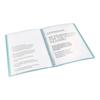 Esselte Colour'Ice Porte vues 60 compartiments A4 pour 120 feuilles bleu