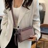 Rhinestone-Studded Shoulder Bags for Women Zip Closure Trendy Small Square Ladies Clutch Bag Small Crossbody Bags for Women