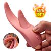 Realistic Double Tongue Licking Vibrators Sex Toys G Spot Clitoris Stimulator Adult Toys for Women 18+ Rechargeable Sex Machine