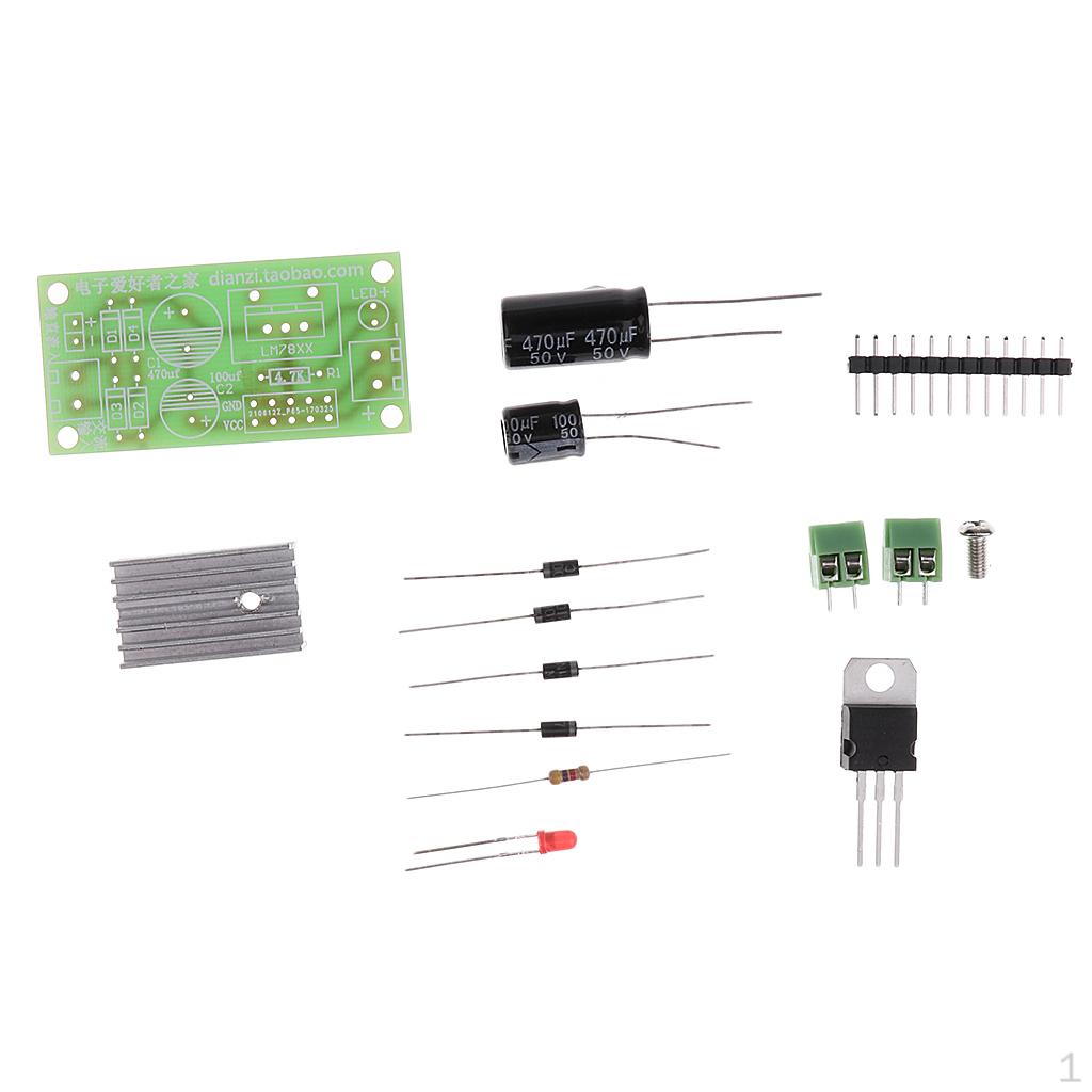 -35V To 12V DC L7812 LM7812 Voltage Converter Regulator Module