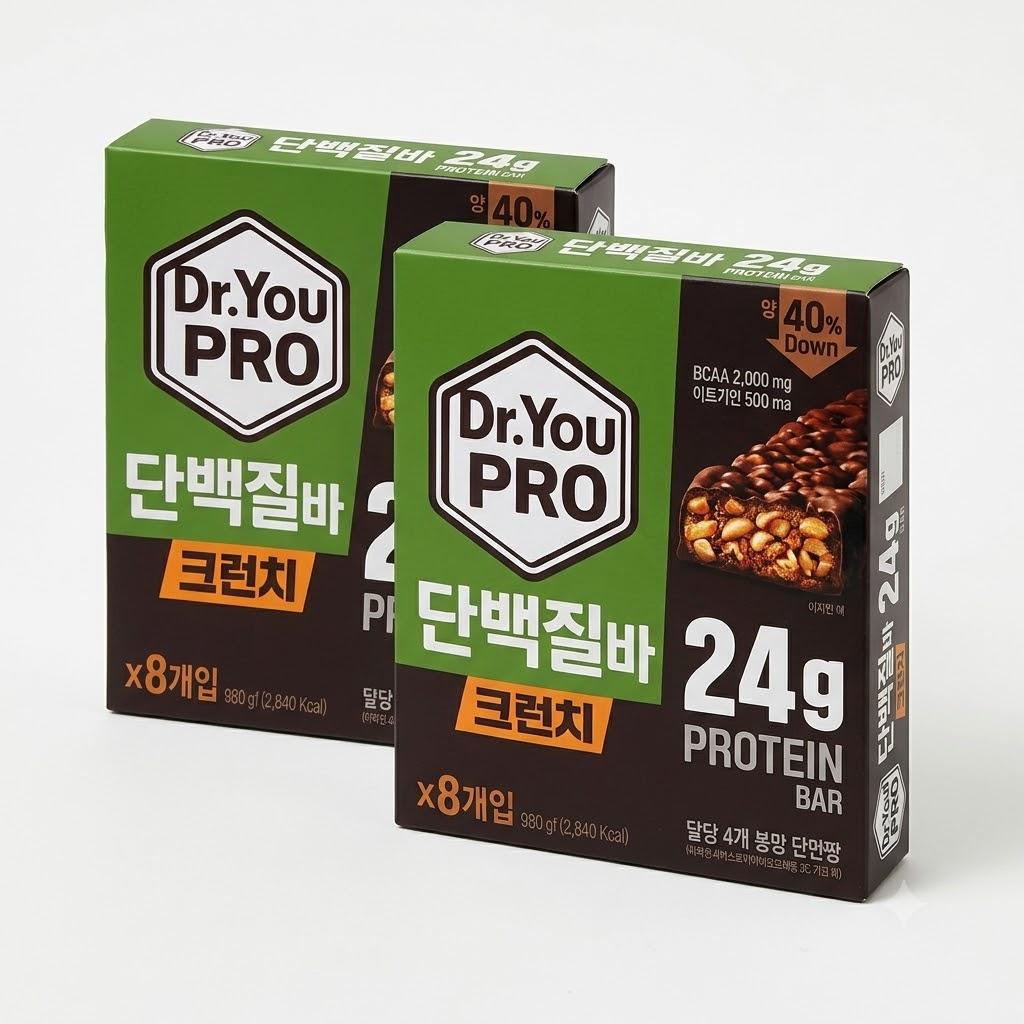 [Dr. You] Pro Protein Bar Crunch (1Unit - 8pcs, 560g)