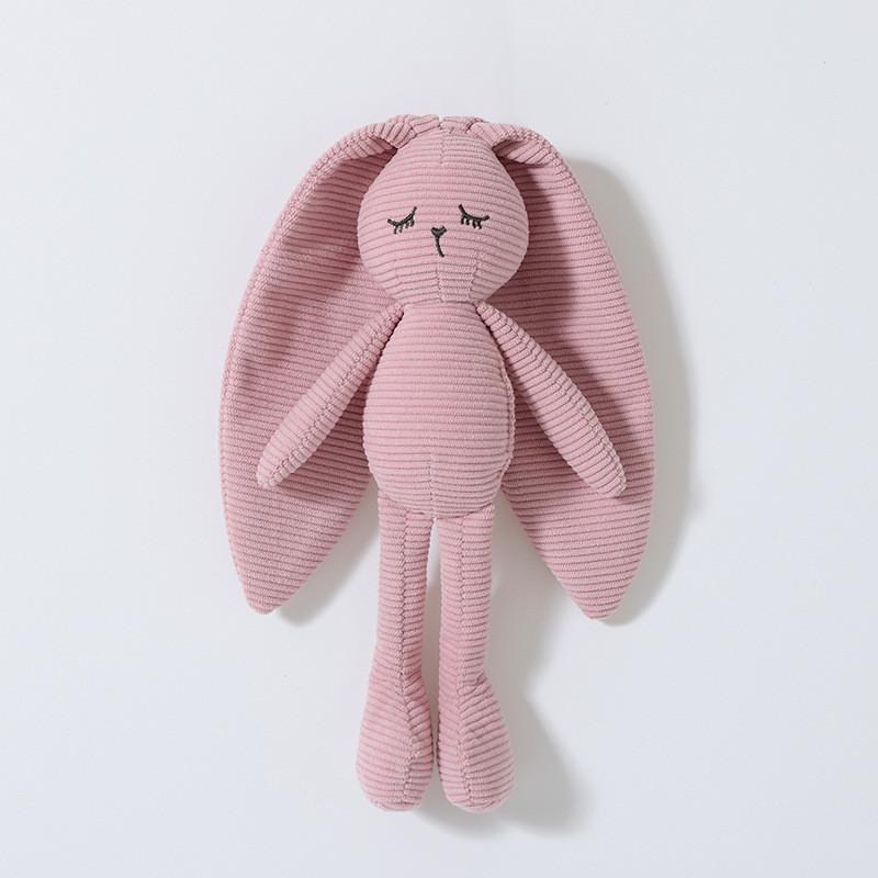 Baby Comforting Rabbit Plush Toy With Pp Cotton For Newborns