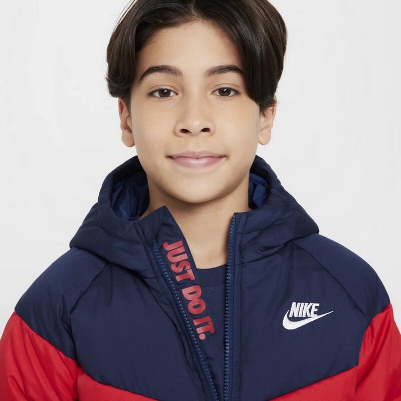 Nike Boys' Hooded Winter Jacket IB5837