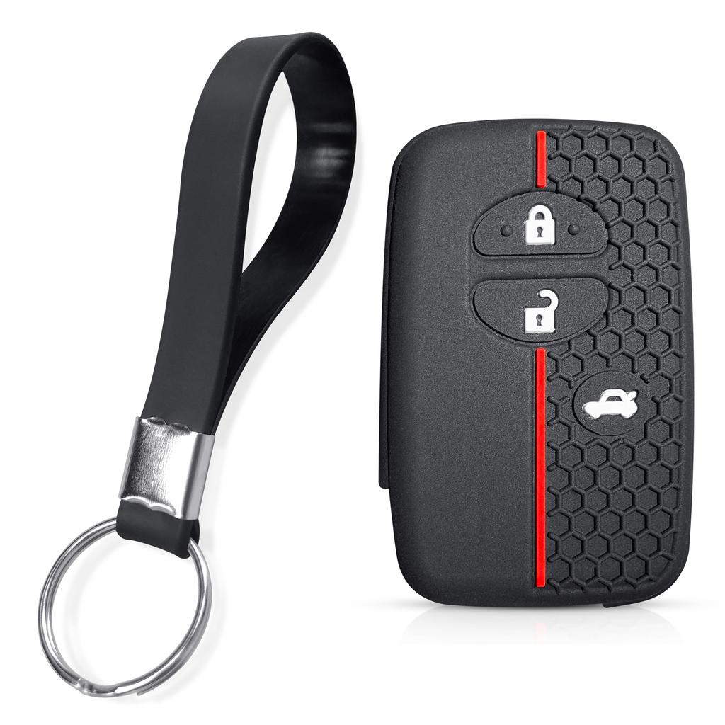 Silicone Car Key Fob Cover Case For Toyota Prius Venza land cruiser prado 150 Camry Crown RAV4 Corolla for Subaru Key Proctor