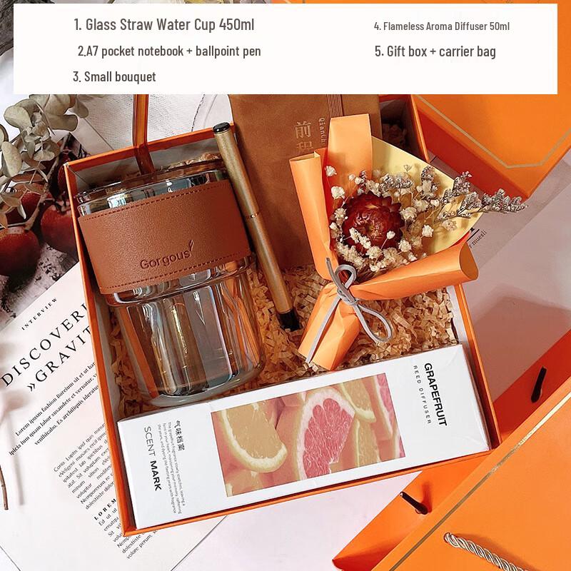 WZ Glass Cup Gift Set Package 11