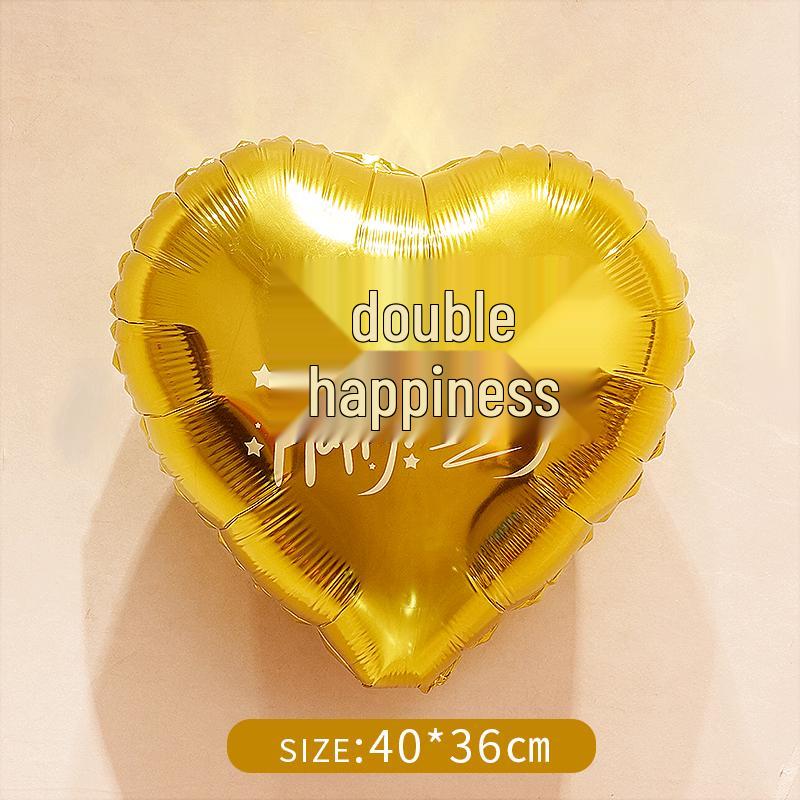 Custom Chinese Character Balloons for Baby's First Birthday Party Decor