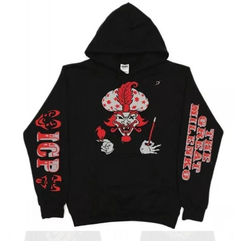 Insane Clown Posse Hoodie Streetwear Graphic Pullover Sweatshirt Women Loose Fit Long Sleeve