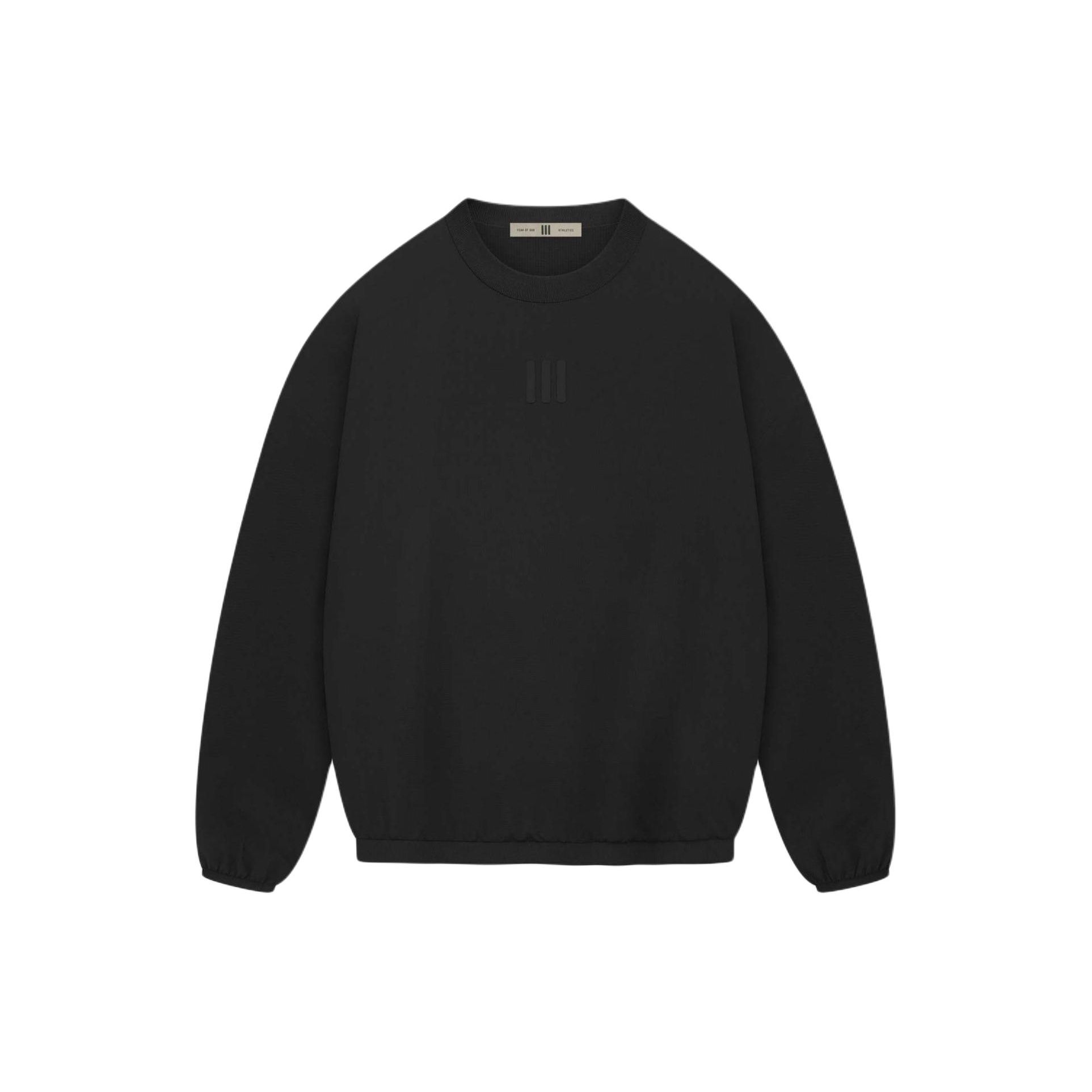 adidas x Fear of God Athletics Свитшот для бега Черный Унисекс Топы IS6173 XXS