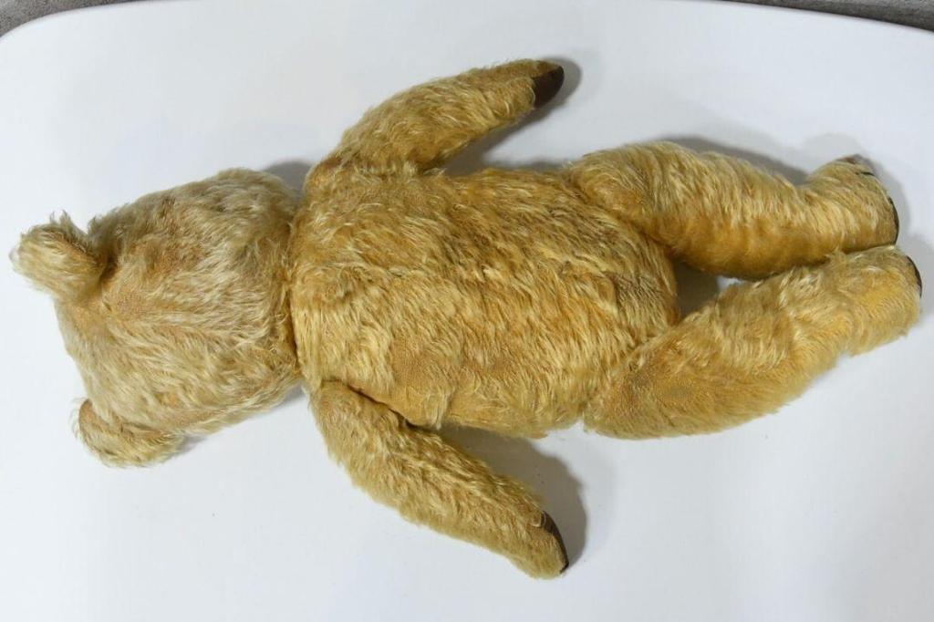 [USED] tr0680 Teddy Bear Doll Stuffed Animal Interior Bear Doll Rare