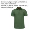 Summer Men's Performance Short Sleeve Shirt Cargo Tactical Pullover Outdoor T-Shirt Combat Shirts