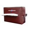CTCE1 Leather Car Tissue Box Sun Visor Seat Back Hanging Bag For BMW Performance F30 I4 X3 F10 E90 F20 E46 E60 E70 E39 E36 E87 X7 E92
