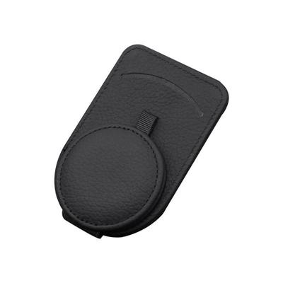 Clip per occhiali da auto con organizer multifunzione per parasole per banconote e carte, include una custodia per occhiali da sole.