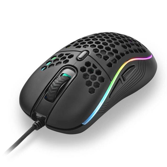 Souris gaming - sharkoon - light² s - filaire - optique - 78 grammes
