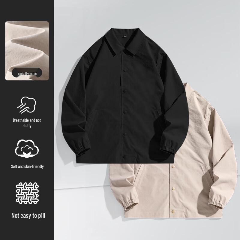 JEEP SPIRIT Herren Atmungsaktive Revers-Coachjacke