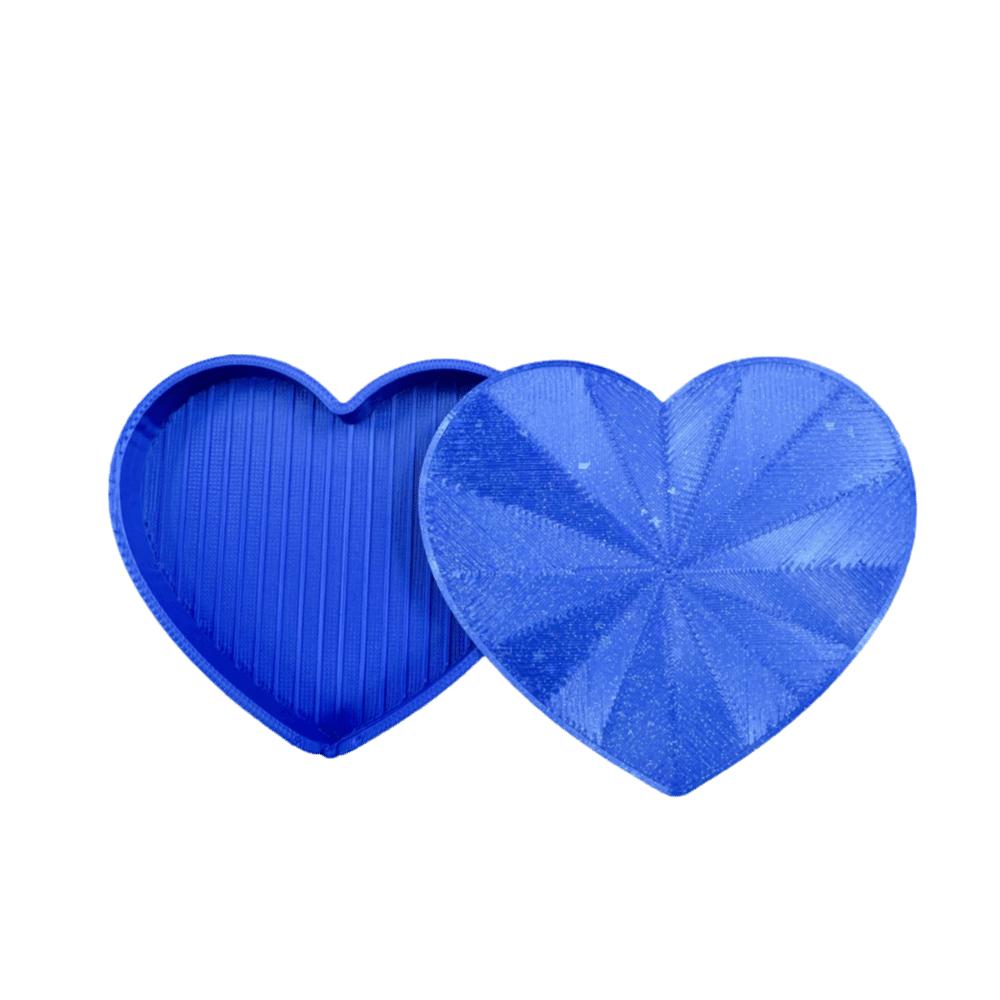 DIY Craft 3D Love Diamond Painting Tools Trays Heart-shaped Plastic Diamond Painting Tray Storage Box Embroidery Beads Organizer