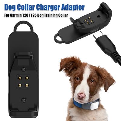 Dog Collar Charger Adapter Charging Clip Pet Collar Charging Adapter for Garmin T20 TT25 Dog Training Collar