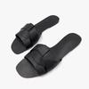 Fashion Women Outdoor Summer Sandals 2024 Ladies Beach Slides Flip Flops Fashion PU Leather Open Toe Female Sandal Woman Shoes