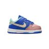 Nike Dunk Low SE TD Salmon Toe Baby Sneakers Blue Hyper-Royal Emerald-Rise FD8271-400