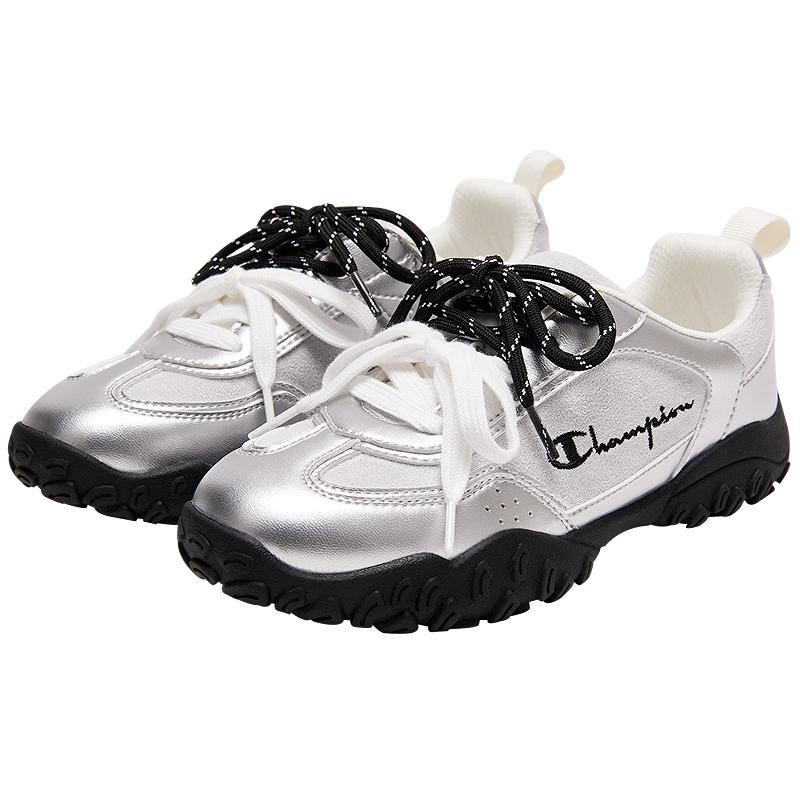 Champion Kids  Retro Double-Lace Thick-Sole Trainers 32