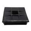 RV Locking Bumper Plug - 4" , Black