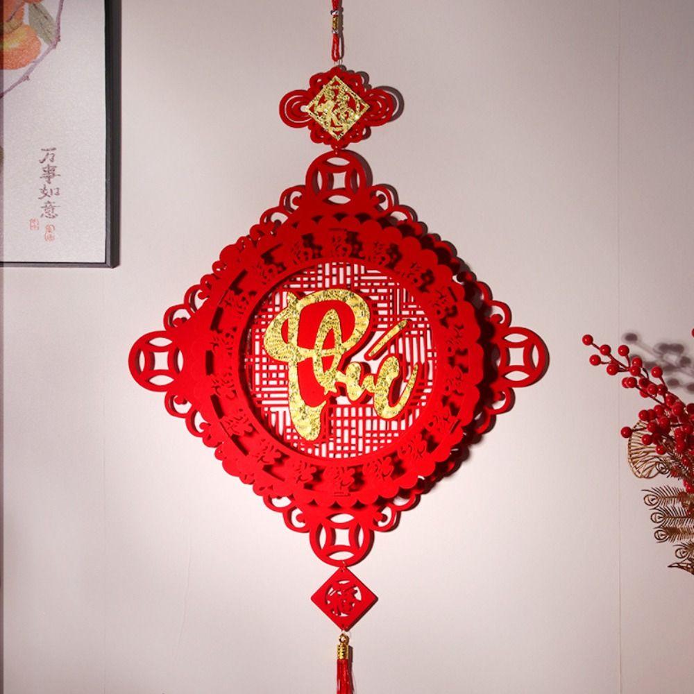 Good Fortune Vietnam New Year Pendants Best Wishes Vietnam Lucky Ornament  Home Decoration
