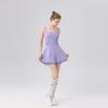 High-Waist Lace Tennis Dress with Chest Pads & Tummy Control