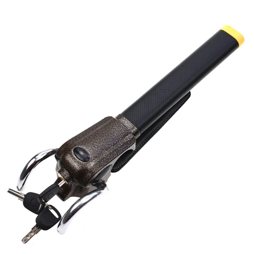 Car Steering Wheel Lock Anti-Theft Protection Interior Locks Security Device Car Locks Foldable Automobile Accessories Universal