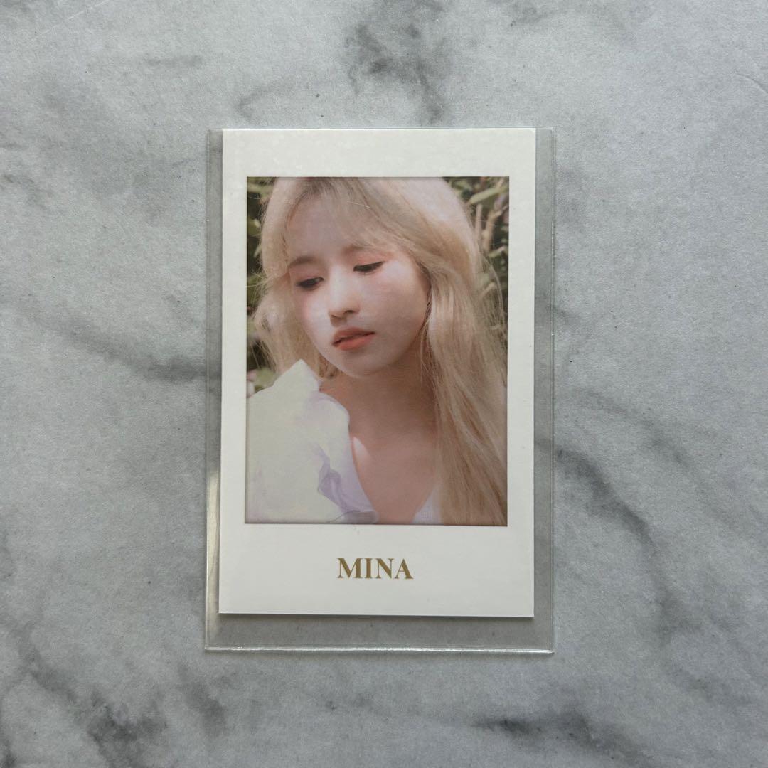 

[USED] TWICE Mina more&more Thai Edition Trading Card