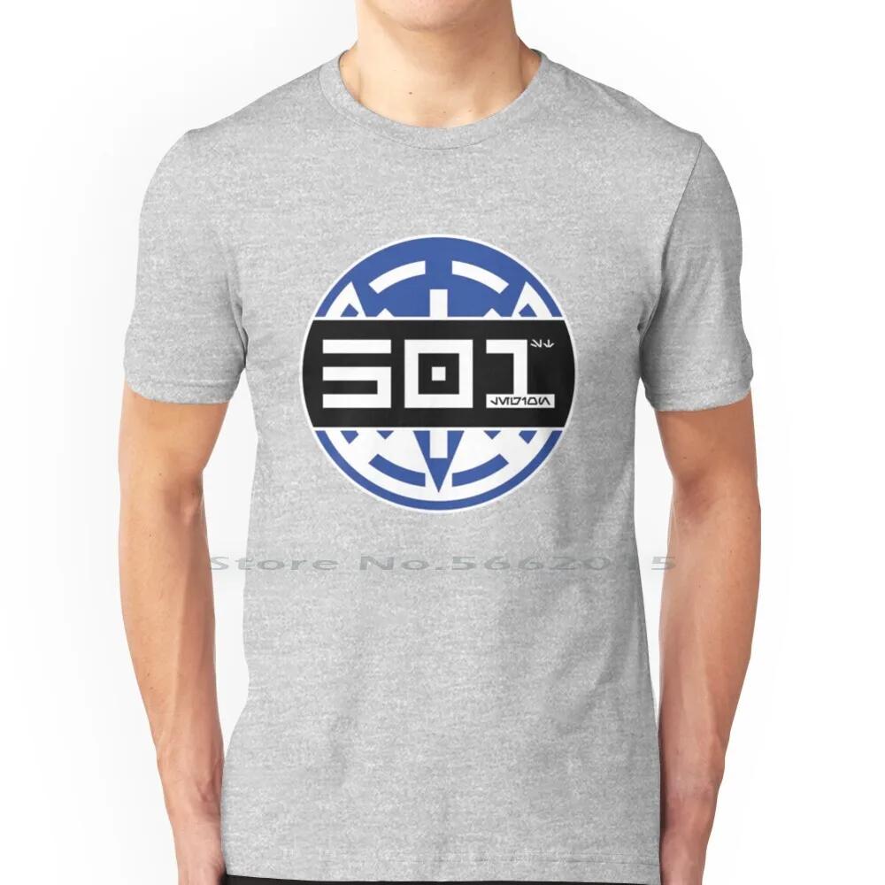 Legion Logo T-Shirt 100% Baumwolle Clone Wars Symbol Patch Film Anakin Clan Clonewars Jeddii Rex Sith Staarrs Wars Legion Logo