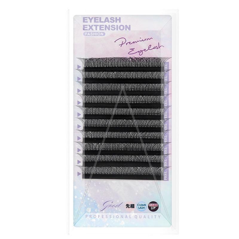 0.05 Large Flower Clover Grafting Eyelashes: Soft, Dense Automatic Extension, Root-Stable, More Voluminous Than YY Type