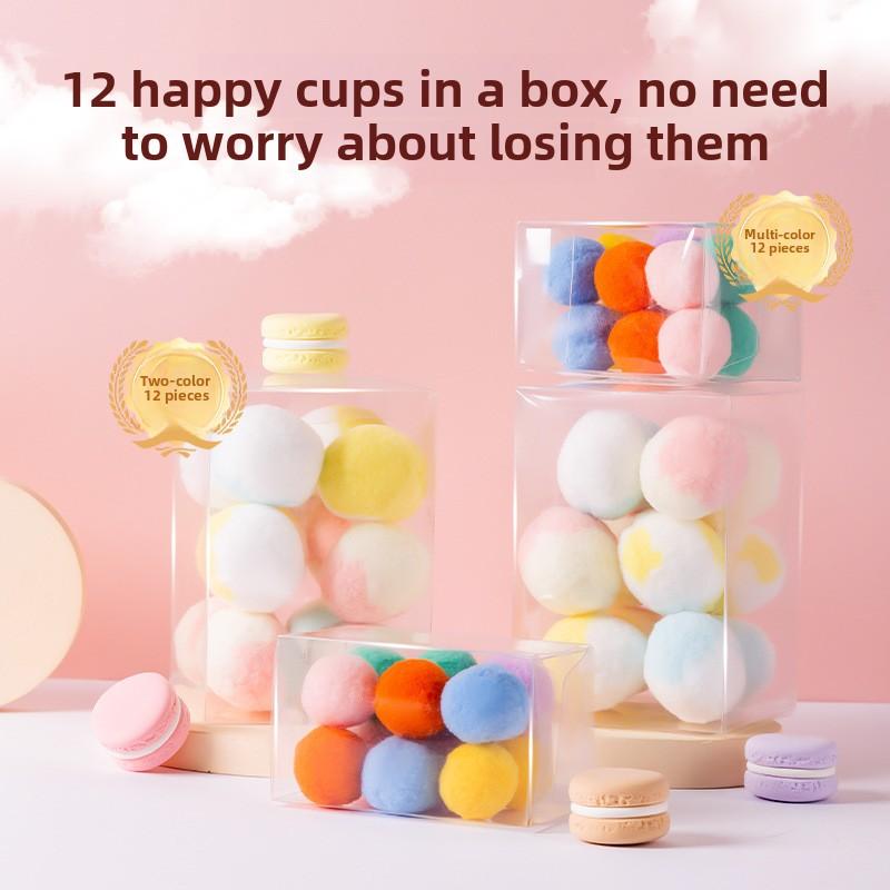 New Cat Toy Silent Ball Self-hi To Relieve Boredom Cat Cat Toy Plush Elastic Ball Bite-resistant Cat Teaser Stick Cat Supplies