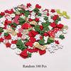 Christmas Handmade Buttons, Wooden Holiday Shapes, Suitable For Projects, Hand Accounts Decorations, Sewing Fasteners Supplies