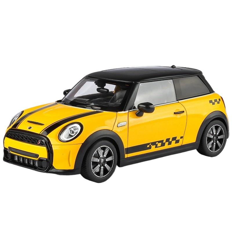 Offiziell lizenziertes Simulations-1/18-Maßstab BMW MINI Cooper Legierungsauto-Modell Sammlung Miniaturauto Freund Geschenk Spielzeugfahrzeug