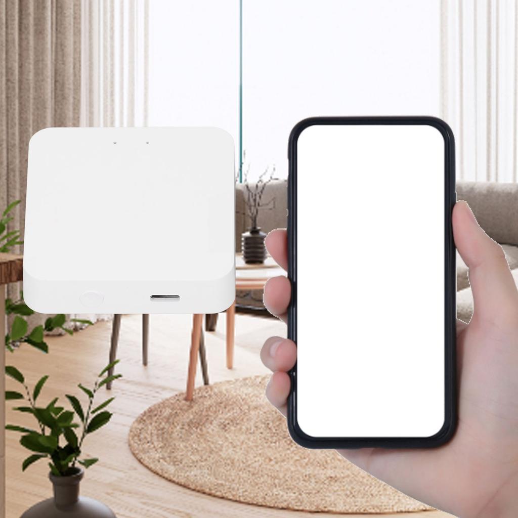 For Zigbee Hub Gateway 2.4GHz WiFi Bluetooth APP Remote Control Type C Smart Home Hub