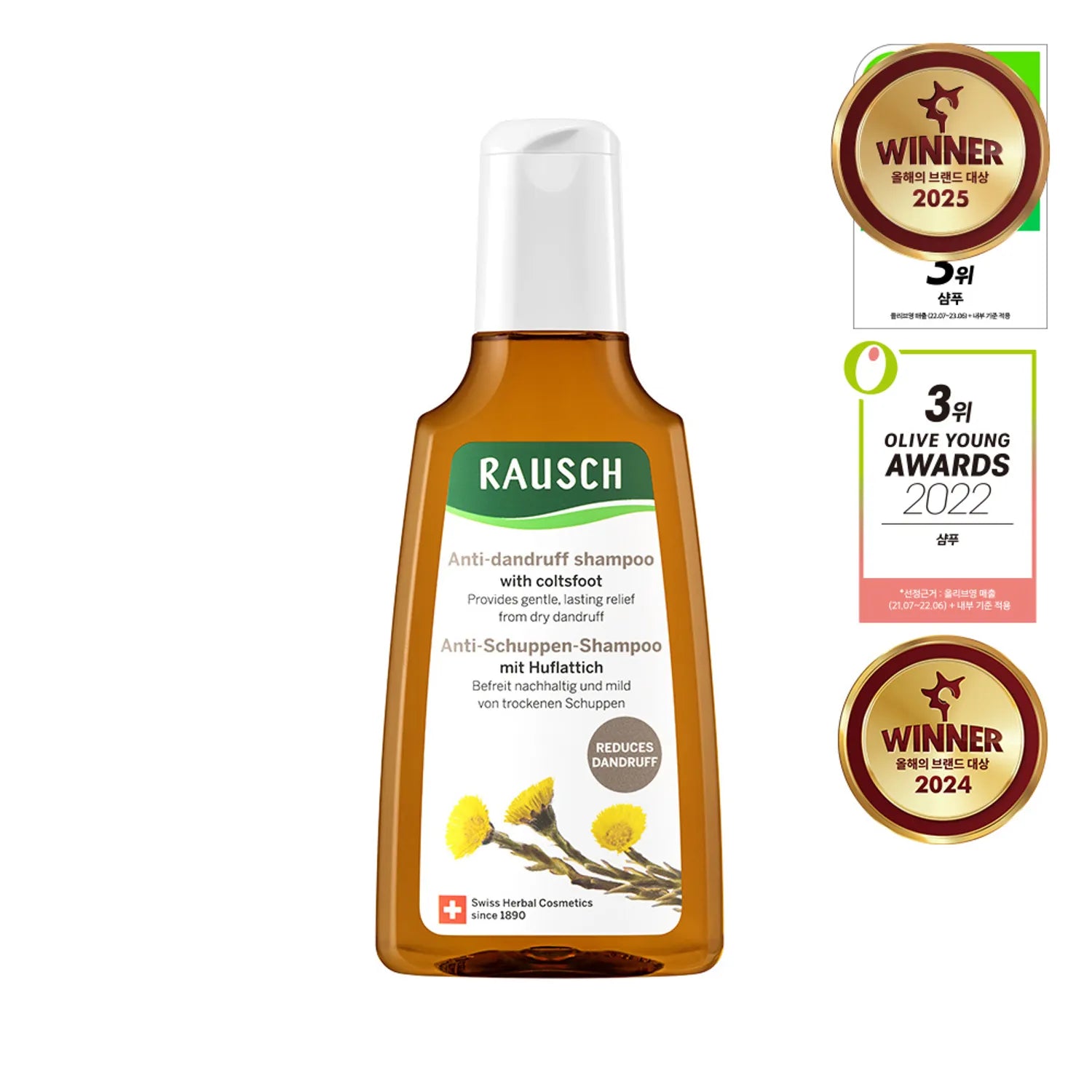 Raush Coltsfoot Anti-Dandruff Shampoo 200ml Coltsfoot Shampoo 200ml