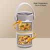 580ml/820ml Thermal Lunch Box Stainless Steel Food Soup Container  for Office&School