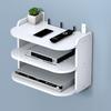 2/3 Layers 2 Layer Wall Shelf Plastic WiFi Router Storage Holder  Living Room