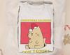 Funny Christmas Cat T-Shirt: Christmas Calories Don't Count