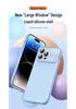 iPhone 17 Liquid Silicone Drop-proof Case for Apple 16 Pro Max, Full Coverage Protective Case with Large Window