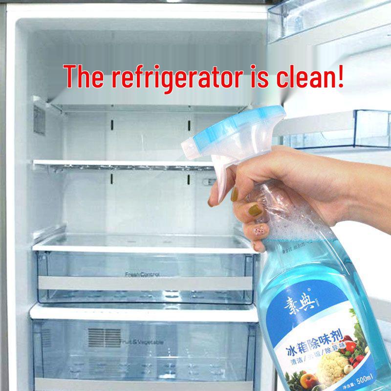 Refrigerator and Microwave Cleaner: Eliminates Odors, Stains, and Mold for a Fresh Household.