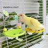 Interactive Parrot Relieve Boredom Treat Dispenser Plastic Bird Cage Non-slip Design Parrots Gnaw
