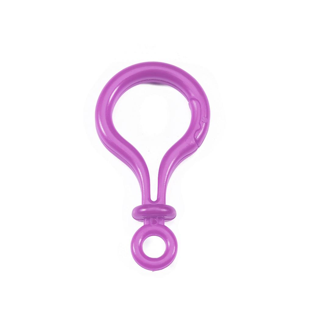 5pcs/Lot Colorful Plastic Lobster Clasp Lamp Shape Lobster Buckle Hooks for Jewelry Making Keychain Key Rings Accessories