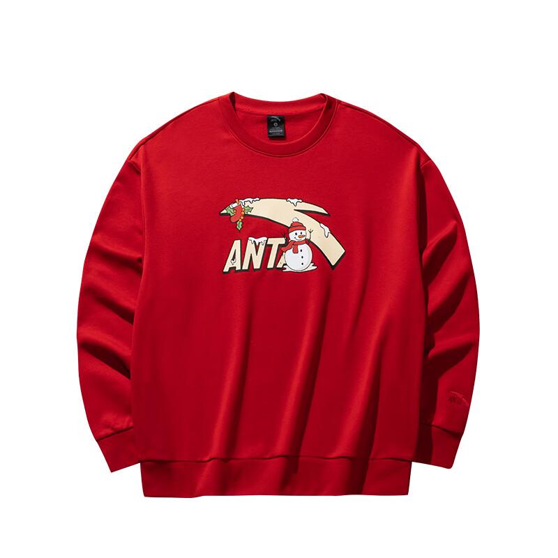 Anta Women s Collegiate Style Pullover Sweatshirt S