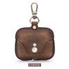 Luxury Genuine Leather Case For Apple Airpods Pro  Airpods 2 / 1 Wireless Earphone Cases Funda Airpod Cover with Key Chain Hook