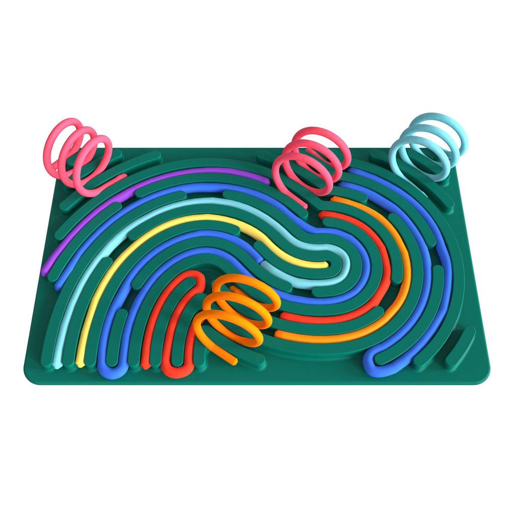 Silicone Sensory Fidget Board: Anxiety Relief and Educational Toy for Kids with Autism