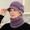 Ear Flap Hat Scarf Set Plush Lined Beanie Neck Warmer Set Gifts Winter Hat Set  Winter Wear
