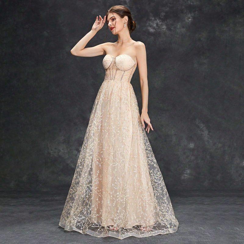 Formal Dress Long dress Slim fit Slimming Immortal Evening dress Wedding Party Dress Evening Gown